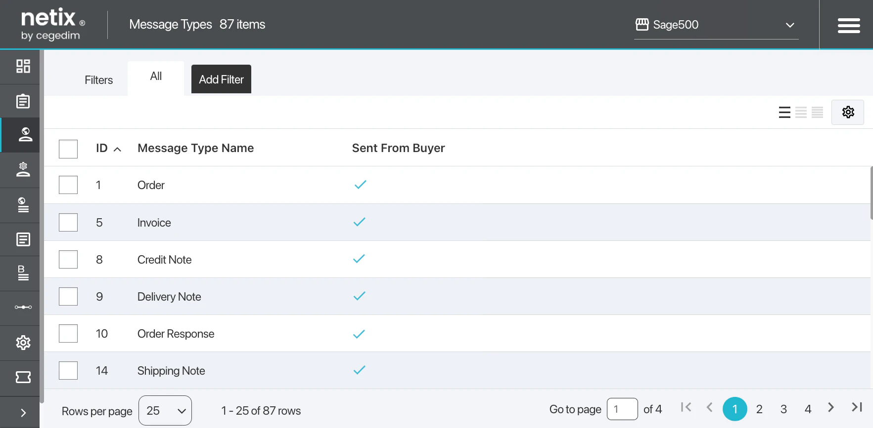 screenshot of Netix Flow